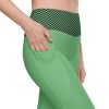 Green Leggings With Pockets