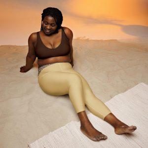 Yoga Capri Tan Leggings