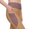 Brown Leggings With Pockets