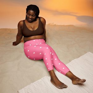 Yoga Capri Pink Leggings